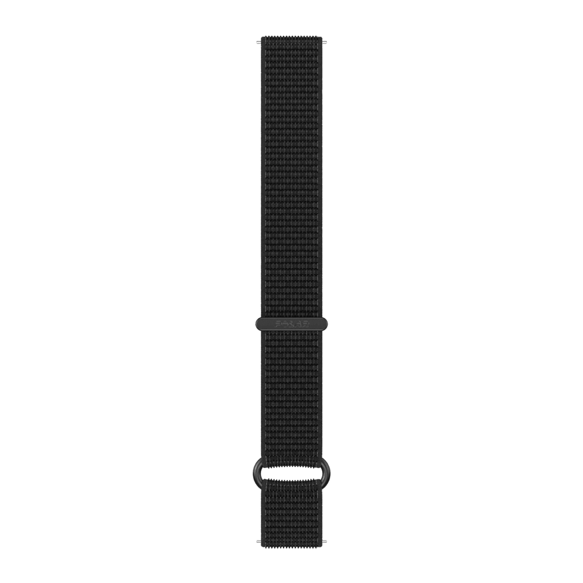 Polar Hook and Loop Nylon Wristband, 22mm black